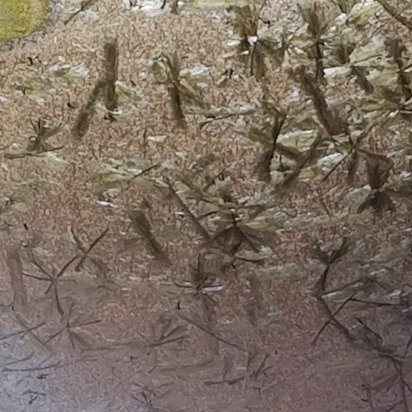 Art Studio Pottery Blue Bud Vase Gold & Brown Ombre Drip Mixed Glaze Vase - Picture 4 of 8